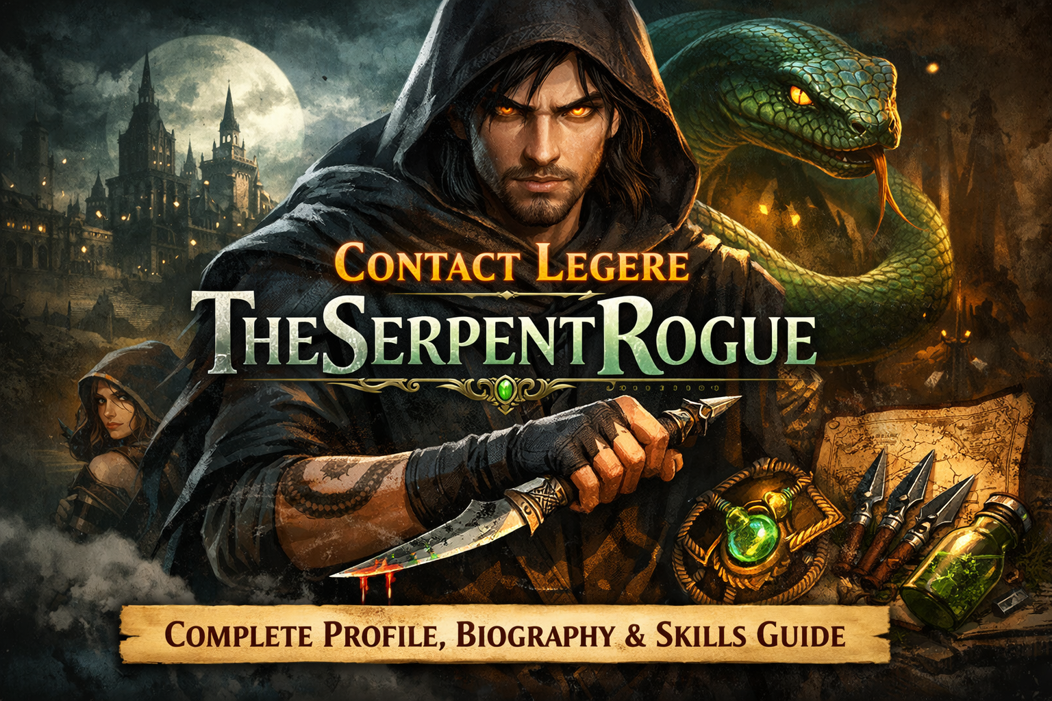Contact Legere TheSerpentRogue