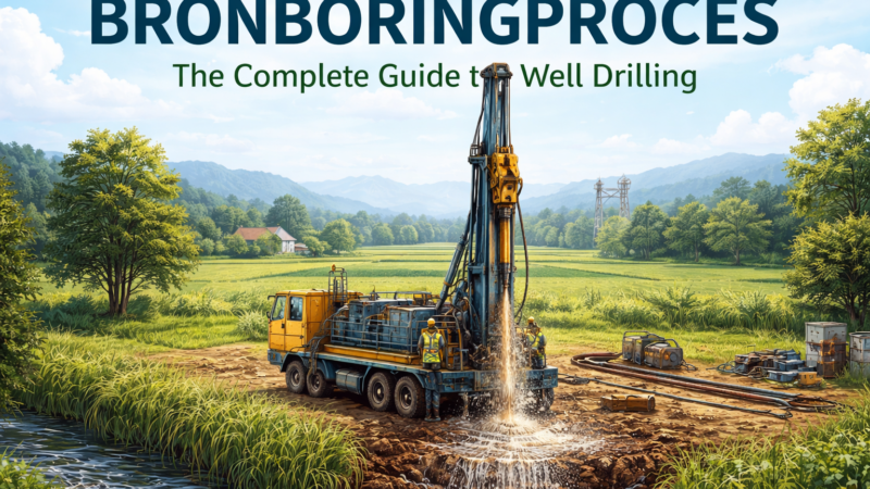 Bronboringproces: The Complete Powerful Guide to Understanding the Well Drilling Process