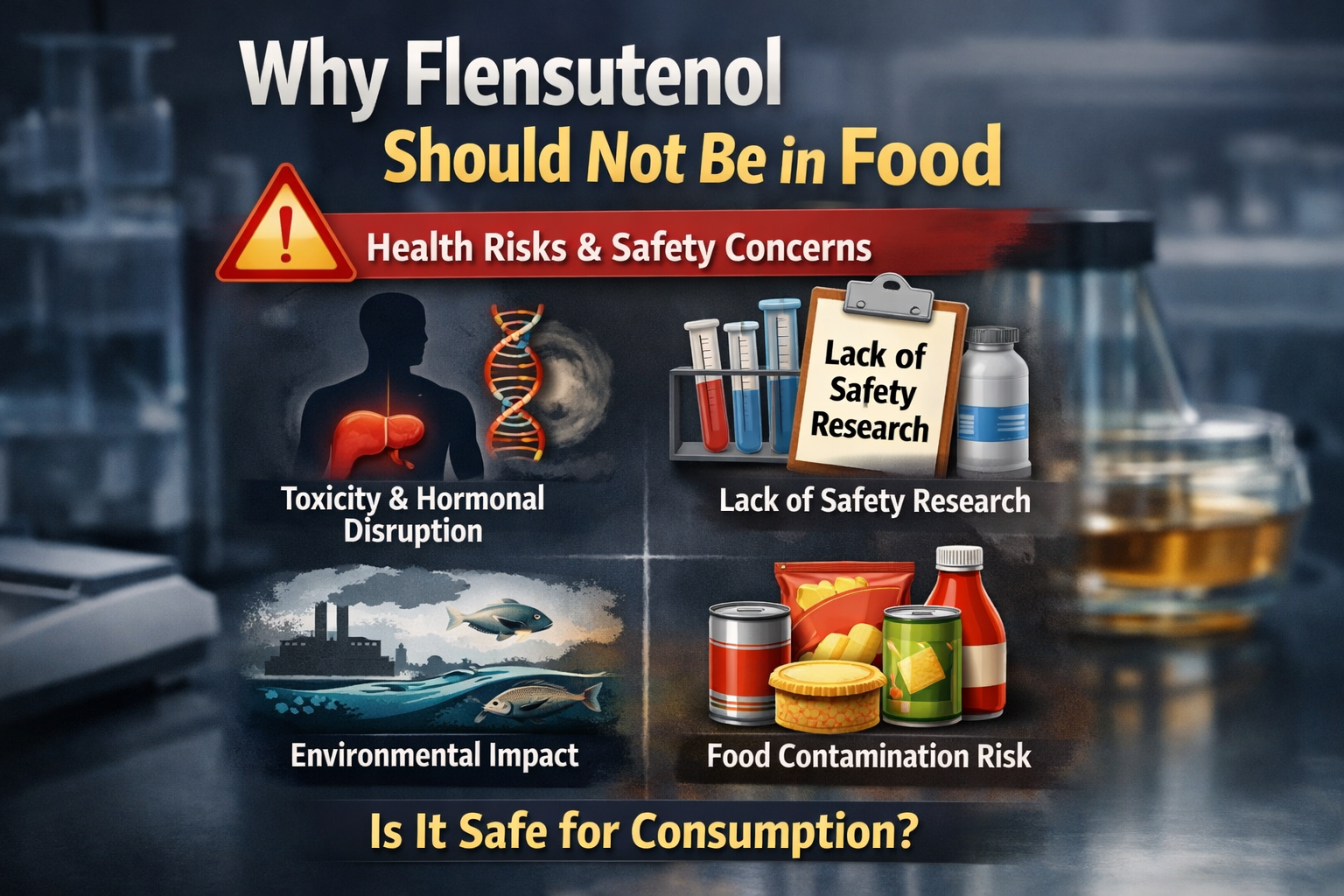why flensutenol should not be in food