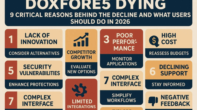 Software Doxfore5 Dying: 9 Critical Reasons Behind the Decline and What Users Should Do in 2026